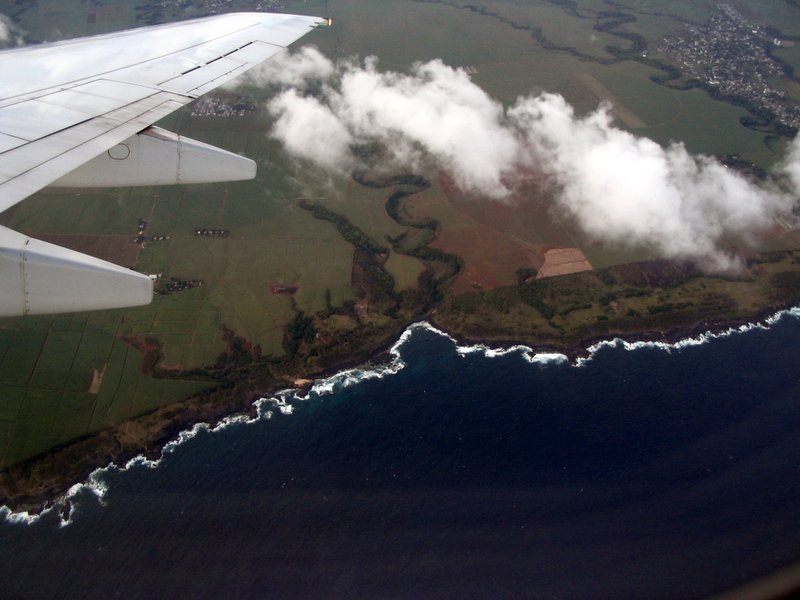 Mauritius a repülőről Mauritius a repülőről