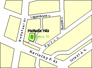 HuMuSz Ház térképen